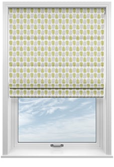Alfresco, Kiwi - Twist&Fit Roman Blind